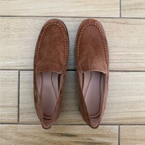 NWOT Nordstrom Leather Suede Loafers